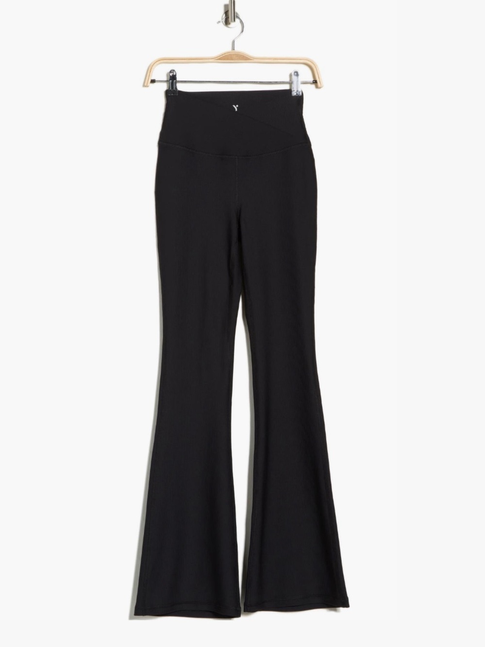 NEW YOGALICIOUS Wonderlink Madison
Crossover Flared Leggings ($78) Black Small